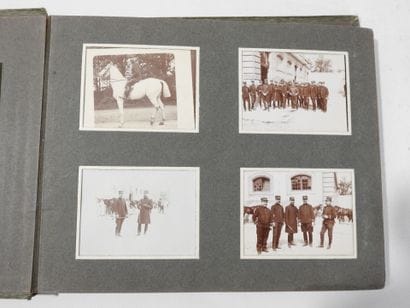 PHOTO ALBUM. Album format 15 X 24 cm containing...