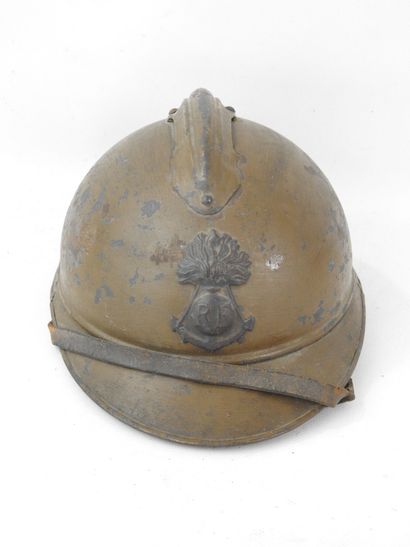 FRANCE. Adrian helmet model 1915 of the colonial...