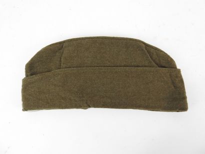 UNITED STATES. Police cap khaki, English...