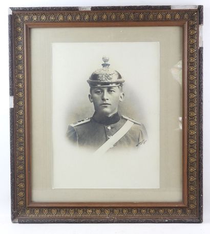 GERMANY. Portrait of an artilleryman of the...