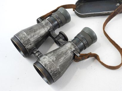 GERMANY. EQUIPMENT. Pair of Fernglas 08 iron...