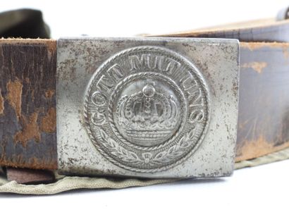 GERMANY. EQUIPMENT. Lot consisting of a brotbeutel,...