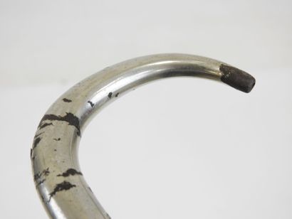 FRANCE. CANNES. Cane-rifle with black lacquered...
