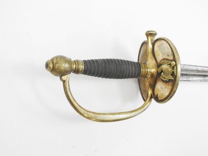 FRANCE. Uniform sword model 1817 with gilt...