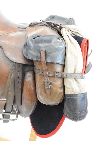 FRANCE. EQUIPMENT. Cavalry officer's saddle...