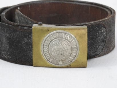 GERMANY. COPPERING. Württemberg belt plate...