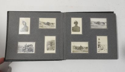 PHOTO ALBUM. Album format 19 X 20 cm containing...