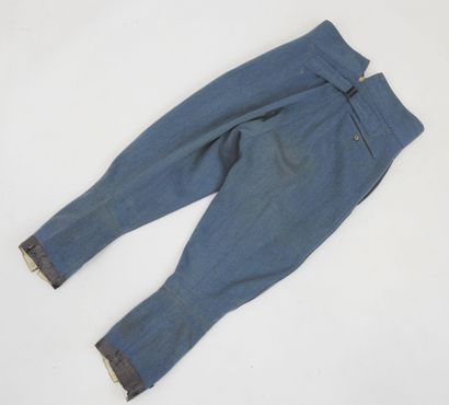 FRANCE. Officer's breeches in horizon blue...