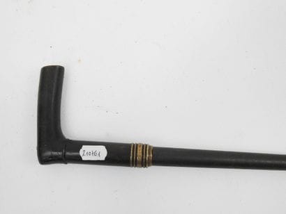FRANCE. CANNES. Cane-rifle with metal barrel,...