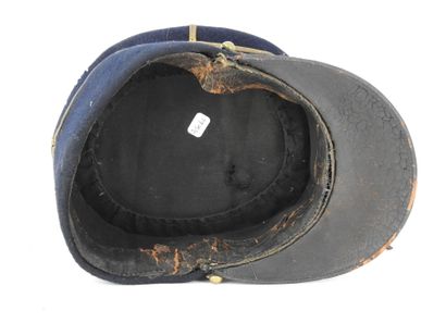 FRANCE. Second lieutenant's polo kepi, blue...