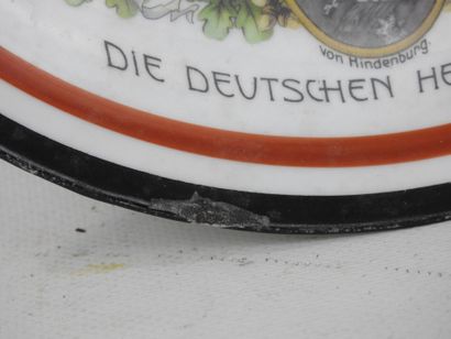 GERMANY. MEMORIES 14-18. Porcelain plate...