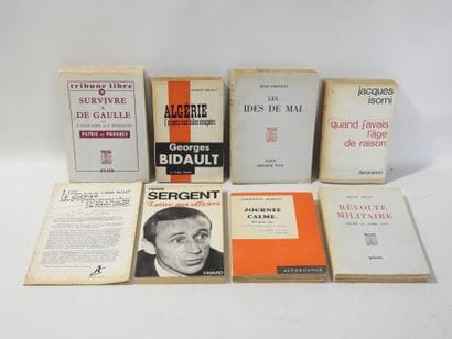 
BOOKS. Lot of 8 paperbacks on the Algerian...