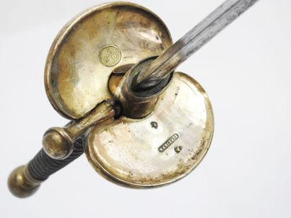 FRANCE. Uniform sword model 1817 with gilt...