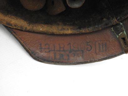 GERMANY. LOTHRINGEN. Spiked helmet model...