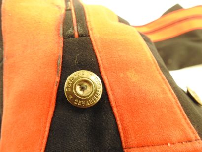 FRANCE. Artillery officer's pants in black...