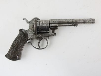BELGIUM. Pinfire revolver Lefaucheux system,...