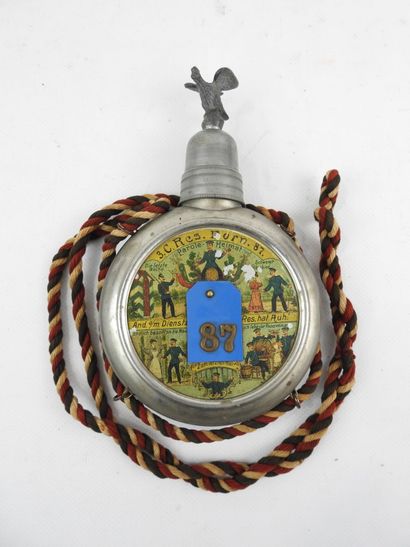 MEMORIES 14-18. GERMANY. Reservist's flask...