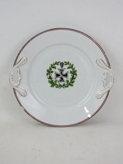 GERMANY. MEMORIES 14-18. Porcelain dish decorated...