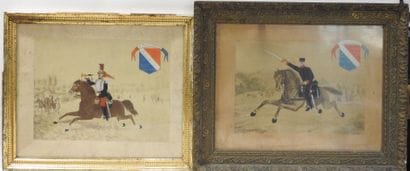 ENGRAVINGS. Photo montage souvenir of the...