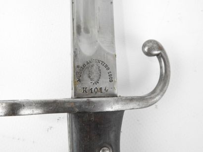 ARGENTINA. Bayonet model 1909 for the Mauser...