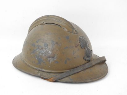 FRANCE. Adrian helmet model 1915 of the colonial...