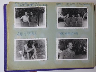 PHOTO ALBUM. EXCEPTIONAL ALBUM ON THE COMMANDOS...