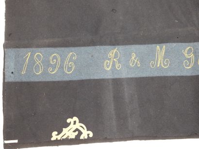 FRANCE. EQUIPMENT. Cavalry blanket model...
