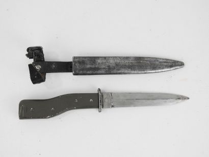 GERMANY. DEMAG all-metal bayonet, feldgrau...