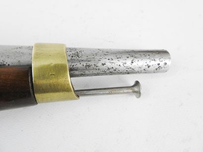 FRANCE. Cavalry flintlock pistol model AN...