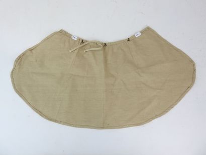 FRANCE. Beige canvas helmet cover type 1913...