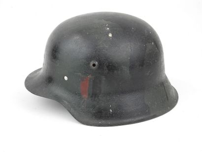 GERMANY. M42 helmet shell repainted in 2-tone...