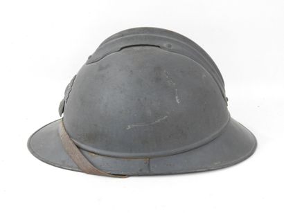 FRANCE. Adrian model 1915 infantry helmet...
