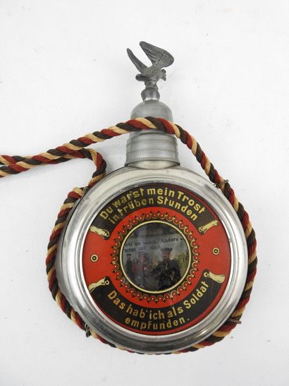 MEMORIES 14-18. GERMANY. Reservist's flask...