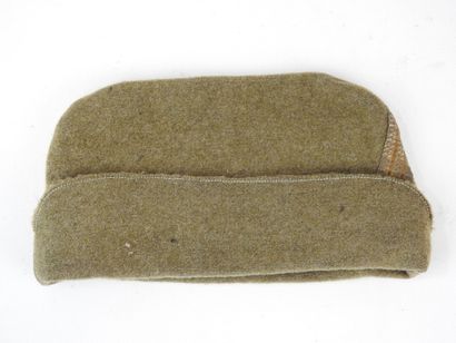 FRANCE. Police cap in khaki cloth of sergeant,...