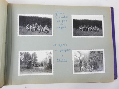PHOTO ALBUM. EXCEPTIONAL ALBUM ON THE COMMANDOS...