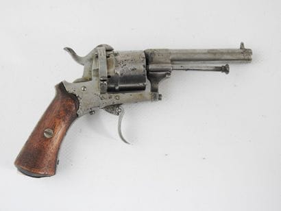BELGIUM. Pinfire revolver Lefaucheux system,...