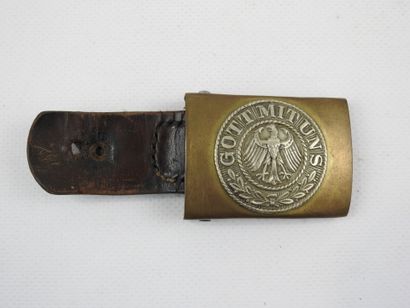 GERMANY. COPPERING. Reicher belt plate with...