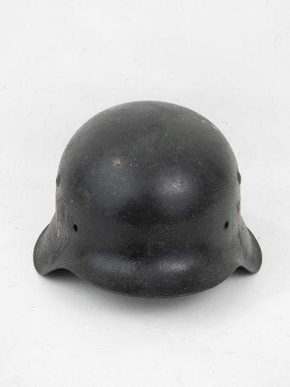 GERMANY. M42 helmet shell repainted in 2-tone...