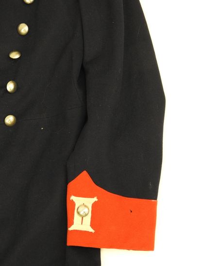 IMPERIAL RUSSIA. Tunic in dark blue cloth...