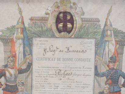ENGRAVINGS. Certificate of good conduct of...