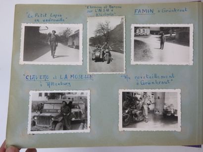 PHOTO ALBUM. EXCEPTIONAL ALBUM ON THE COMMANDOS...