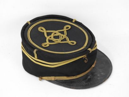 FRANCE. Saumur kepi of lieutenant of the...