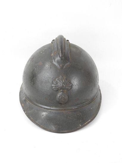 FRANCE. Adrian model 1915 infantry helmet...