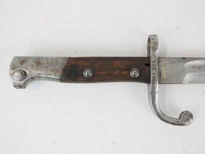 BRAZIL. Bayonet model 1908 Mauser with scabbard...