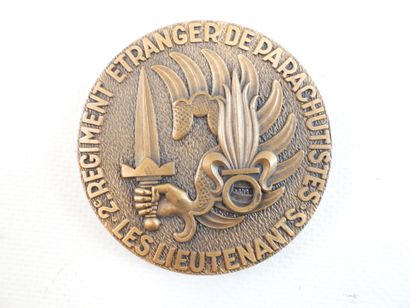 FRANCE. INSIGNES. Médaille en bronze (poinçonnée...