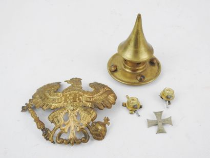 GERMANY. COPPERING. Brass trimmings of a...