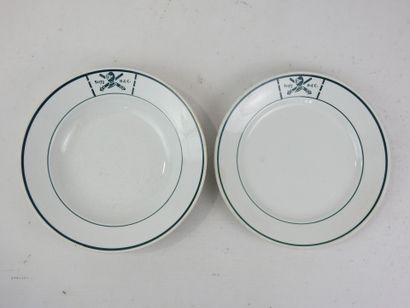 FRANCE. CURIOSITIES. LUNEVILLE. Pair of mess...