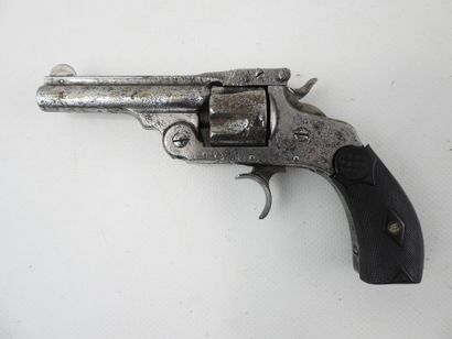USA. Smith & Wesson steel break frame revolver,...