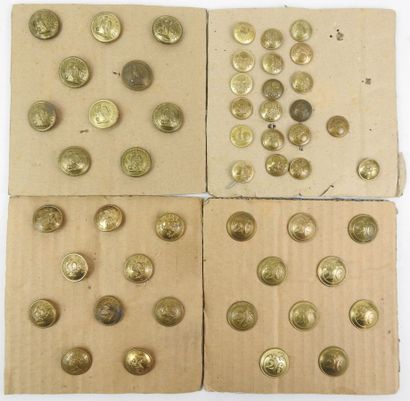 BUTTONS. Reunion of 10 buttons large module...