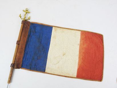 FRANCE. EQUIPMENT. Tricolor pennant of command...